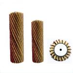 Industrial Brush Sanding Wheel Sand Paper Brush For Woodworking Grinding