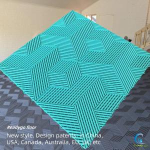 Quality Anti Slip Garagetrac Floor Tiles 40x40 Interlocking Mats For Garage wholesale