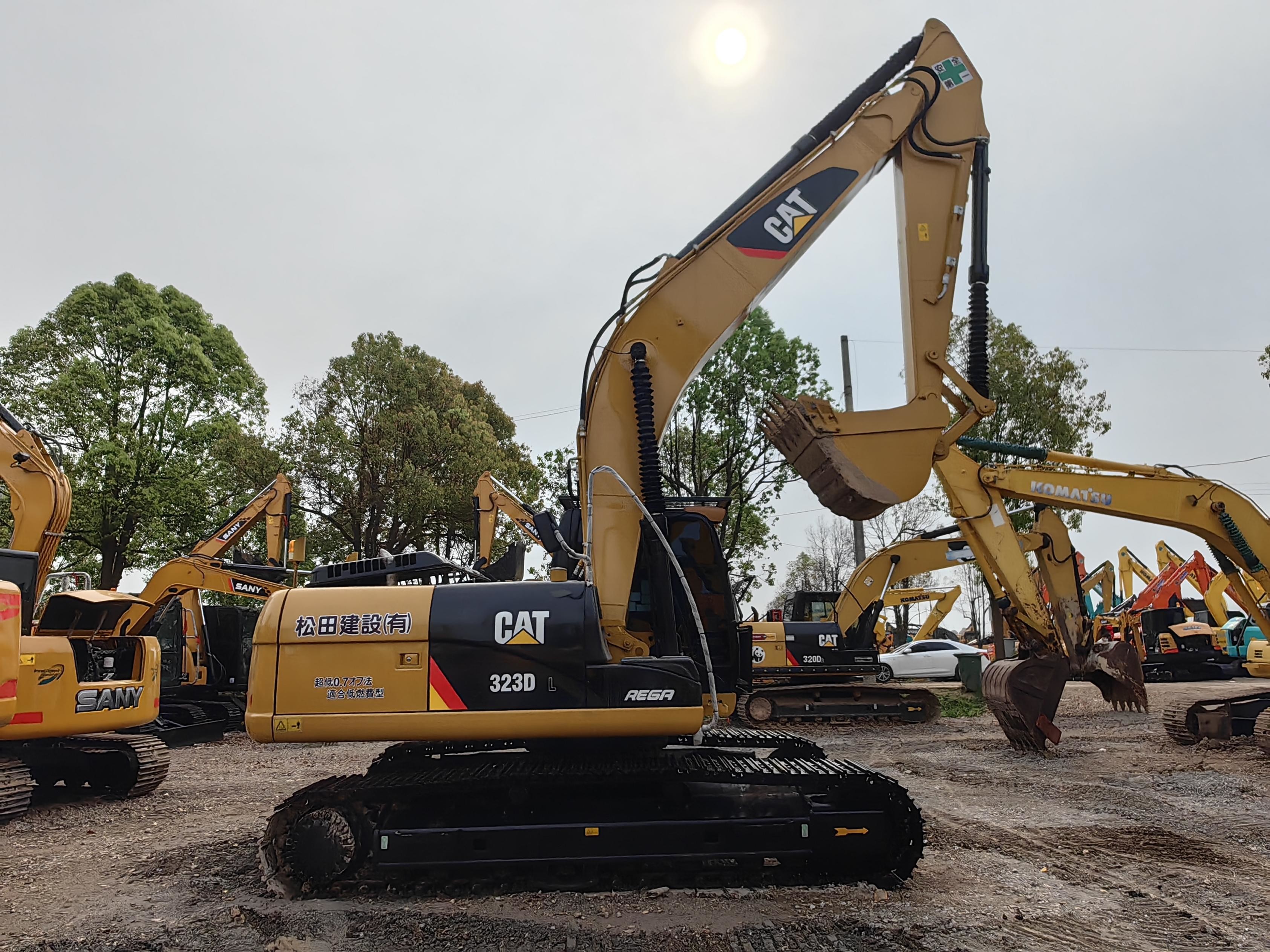 323d2 323dl Used CAT Excavators Heavy Machine 22500kg Used Excavator Machine