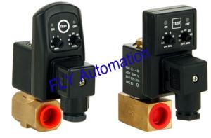 Quality 24 VAC/VDC DIN 43650A ISO 440/6952 Drain Valve Timer Pneumatic Solenoid Valves wholesale