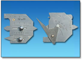 Measure Undercut Depth Cam Type Fillet Weld Gauge Huatec Series Taper Stainless Steel 7 Pcs Per Kit