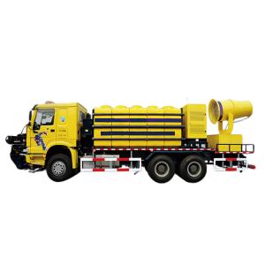Quality 276kw Fog Cannon Dust Suppression Truck 120m Sinking Fogger Range 78km/H wholesale