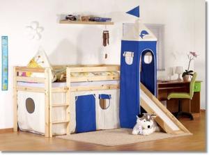 Quality modern bunk bed pine wood wholesale
