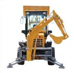 37KW Multifunctional 0.5CBM Front End Loader Backhoe