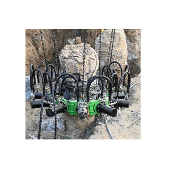 High Pressure 70Mpa Hydraulic Pile Breaker -20~50℃ Operating Temperature