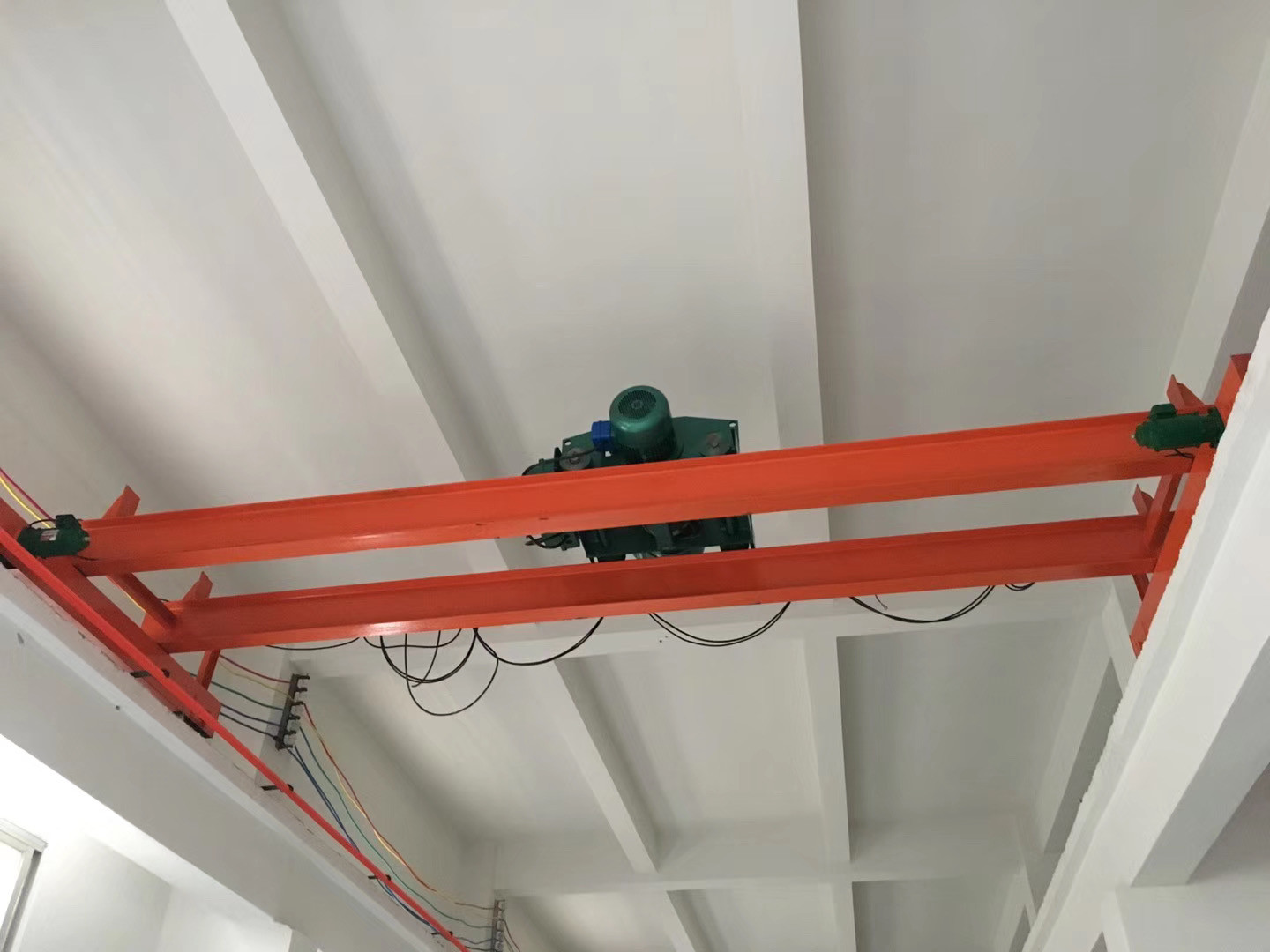 China's high quality and low price light25 tons double beam bridge crane, simple double beam lifting machinery, double b