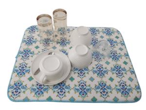 Quality Medium Size Microfiber Dish Dryinag Mat 38x50cm For Kitchen Countertop wholesale