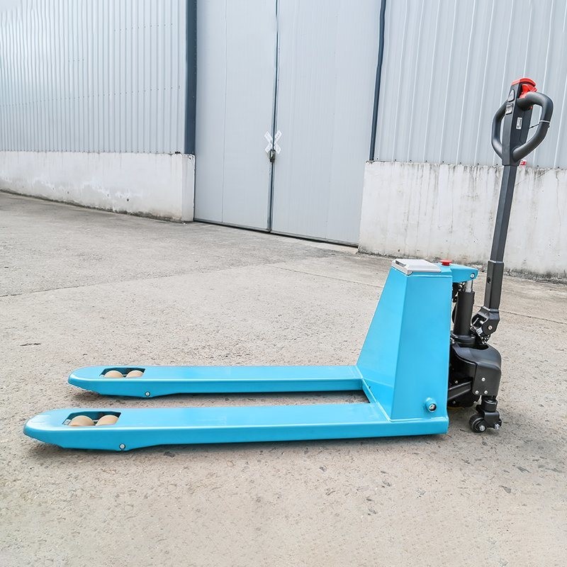 1.5 Ton Material Handling Pallet Equipment Electric Pallet Truck with Pull out Battery