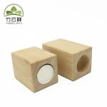 Wooden candle holder in Exclusive Natural Beech Wood base 100% Eco Product