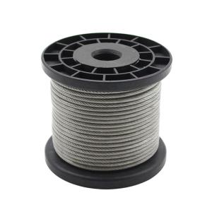 Quality 316 2.5mm Stainless Steel Wire Rope 1x7 Drawn Wire wholesale