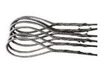 5:1 50mm Galvanized steel Wire Rope Sling Assembly