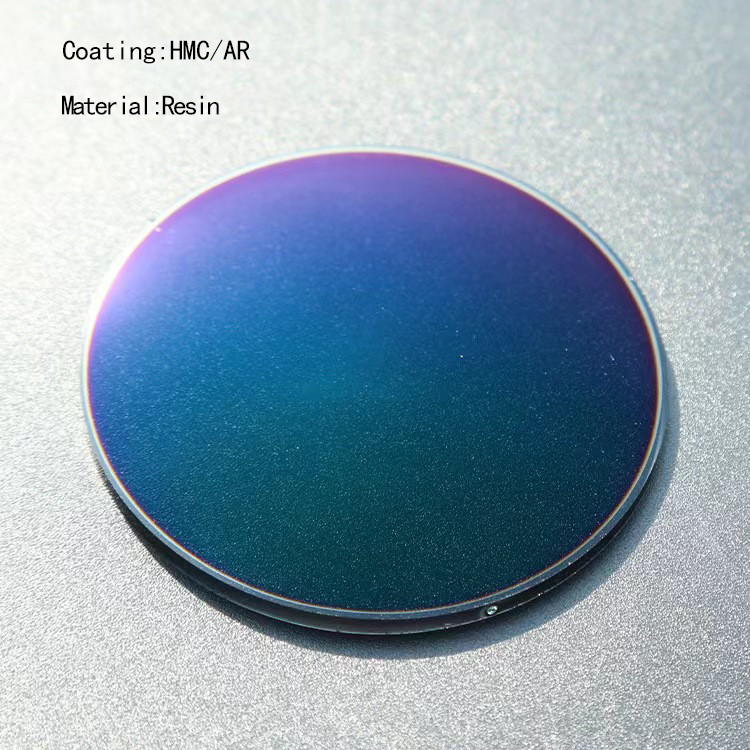 1.60 Photochromic Anti Glare Lenses HMC AR Coating Ophthalmic Lenses For Block EMI