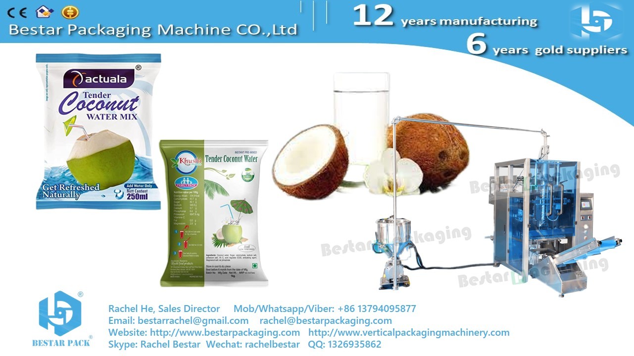 Bestar machinery 2KG coconut water packing BSTV-550P