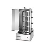 Hotel Restaurant Cooking Equipment Gas Chicken Shawarma Making Machine