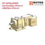 19.31 Electric Motor Gear Drive Helical Bevel Reducer 0.37KW R37DRN71M4