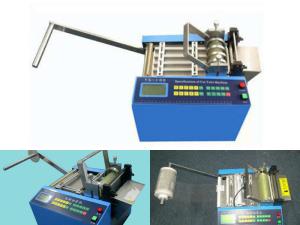 Quality Motorized Automatic Webbing Cutting Machines Heat Shrink Cutting Tool 100MM Blade wholesale