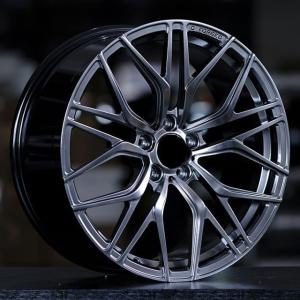 Quality FORGED Concave T6061 Gun ash 5x108 5x112 5x114.3 5x120 piece car alloy wheels 18 19 20 21 22inch suppliers wheels wholesale