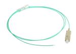 Blue SC / UPC OM4 LOOSE TUBE 0.9MM Fiber Optic Pigtails LSZH AQUA 1.5M