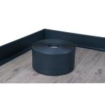 Supply White PVC Self Adhesive RUBBER Skirting 70 20mm with Lead Time Mass