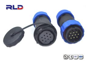 Quality LED Screen 250VAC SP13 4 Pin Waterproof Plug IP68 Plastic Circular wholesale