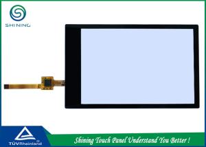 Quality Small Capacitive LCD Touch Screen Panel USB Black Frame Anti Glare Glass wholesale