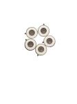 Industrial 95% Alumina Metallized Ceramic Header For Electronic Components
