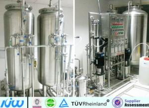 Quality Stainless Steel HMI Automatic Purified Water Treatment Plant wholesale