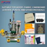 Hot Foil Stamping Machine Pneumatic Embossing Stamping Machines For Insole Gift