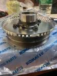 PC200-8 S6D107 6D107 Excavator Spare Parts Crankshaft Pulley 5255204 6751-81