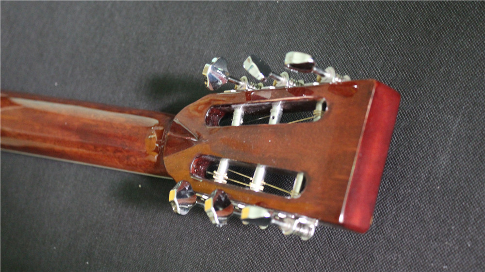 Acoustic Guitar,Solid Korean pine top,OEM Ebony fingerboard 41 inch 00045 Acoustic Guitar