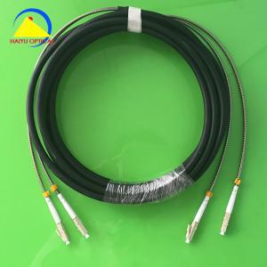 Quality Wholesales Outdoor Armored Multimode LC Fiber Optic Patch Cable wholesale