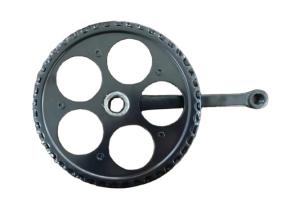 Quality 5 Holes Style Black Steel Bicycle Chainwheel Crank 48 T*165 Mm wholesale