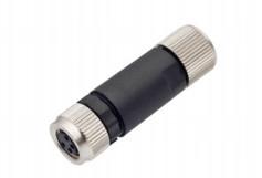 Quality Customizable M8 IP67 3/4pin Straight Female Metal Plug with Screw Terminal wholesale