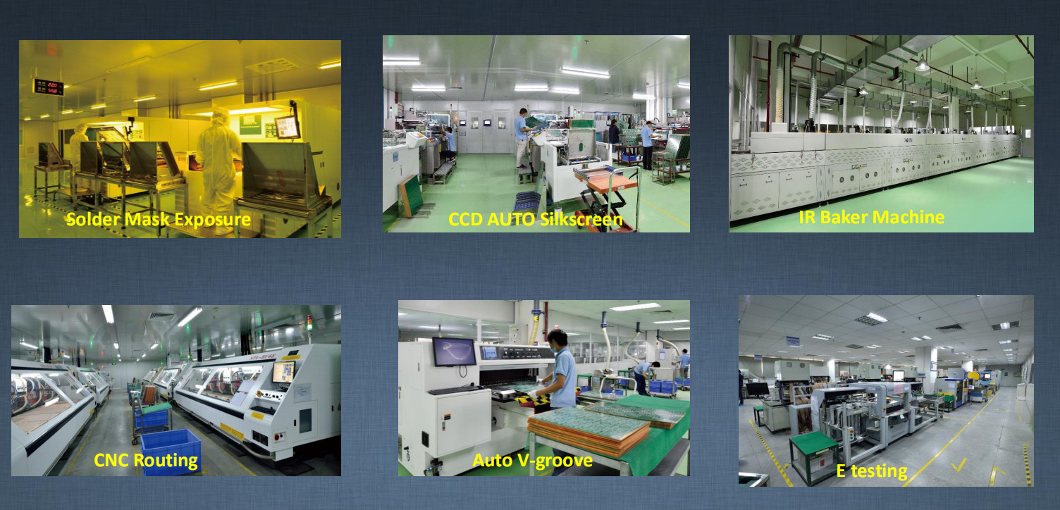 High TG FR4 HDI Printed Circuit Board HASL OSP Immersion Gold For Electronics Device