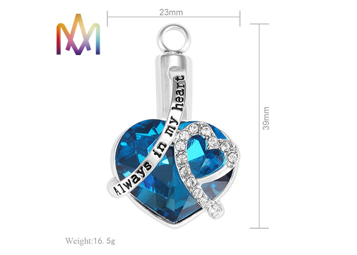 OEM Copper Forever In My Heart Urn Necklace Charms