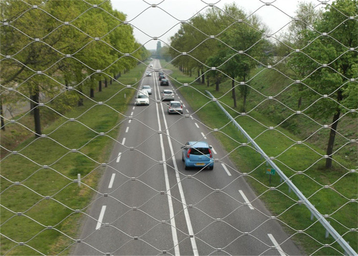 Customization Wire Rope Mesh Flexible Balcony Infill Prevent Children Falling