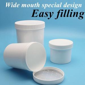 Quality 100ml 250ml 500ml PP Cosmetics Packaging Cream Jar Cosmetic Pot Jars ointment jar wholesale