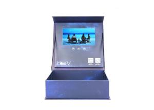 Quality Samples Available LCD Video Gift Box 4.3 / 5 Inches Video Brochure Box wholesale