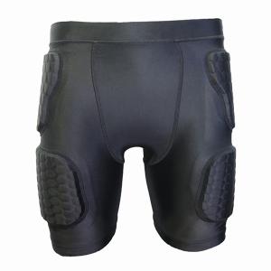 Quality Wide Band Basketball Padded Compression Shorts , Mens Running Compression Shorts wholesale