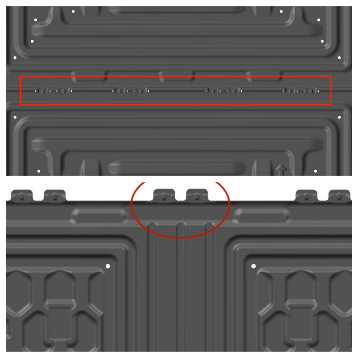 Aluminium Alloy Bash Plate For Toyota Prado LC120 Aluminum Skid