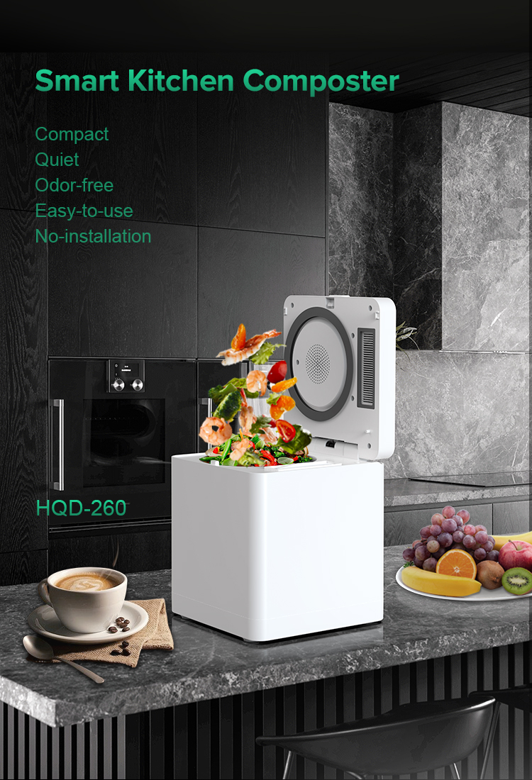 Quiet Electric Food Recycler ODM OEM Customized 42dB Low Noise