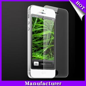 China 2013 new products tempered glass screen protector for iphone 5 screen guard on sale