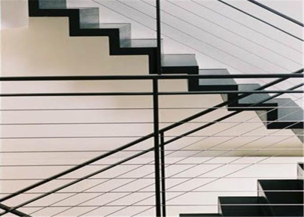 Construction Material Rod Balustrade Stainless Steel Wire Rope Balustrade