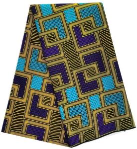 Quality Woven Cotton Wax Fabric for African Garments Traditional African Print wholesale