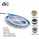 Indoor High brightness DC12V24V 8mm10mm 60leds 6500K White 35 Copper Led Strip