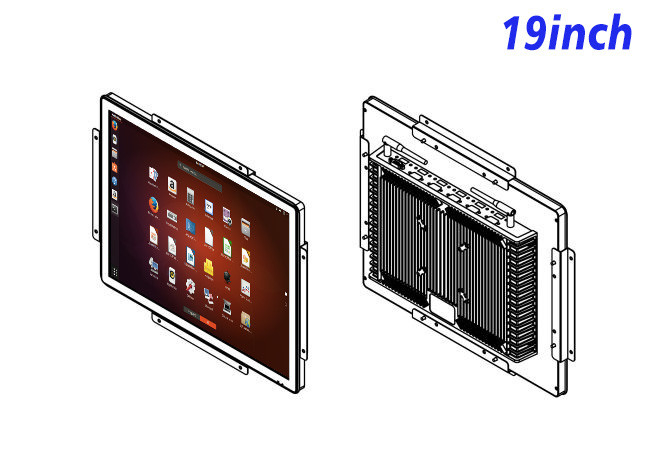 19-Inch Linux Touch Display for Public Information Kiosks and Access Control