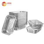 Disposable Food Grade Aluminium Container 450ml And 800ml Tin Foil Trays With