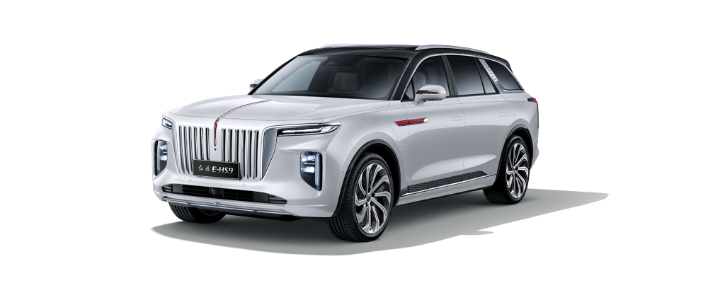 Best 660km Luxury Hongqi E-HS9 Electric EV Super Large Power High Max speed new energy vehicles Functions Chinese Brand used Car