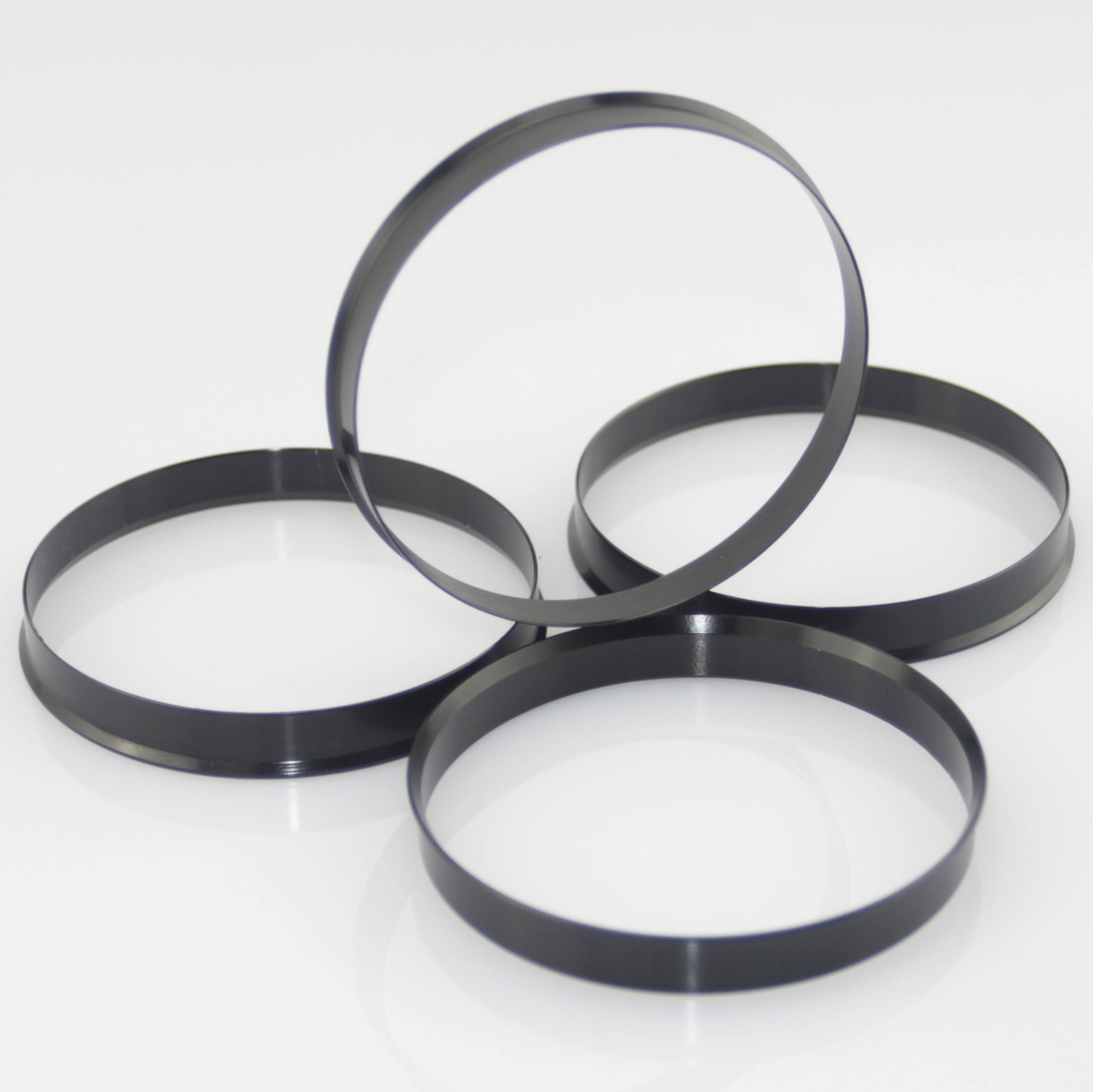 Anodize Coatings Wheel Hub Centric Rings For Spacers OD64.0 ID60.0