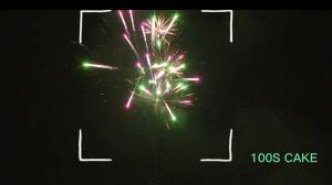 Quality Mandarin Pyrotechnic 100 Shots Consumer Cake Fireworks Outdoor wholesale